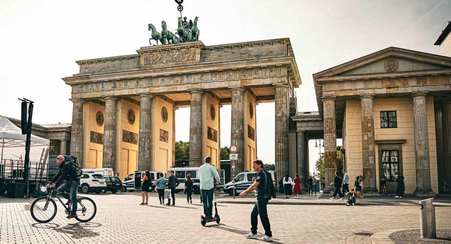 De Brandenburger Tor Berlijn De Brandenburger Tor Berlijn
